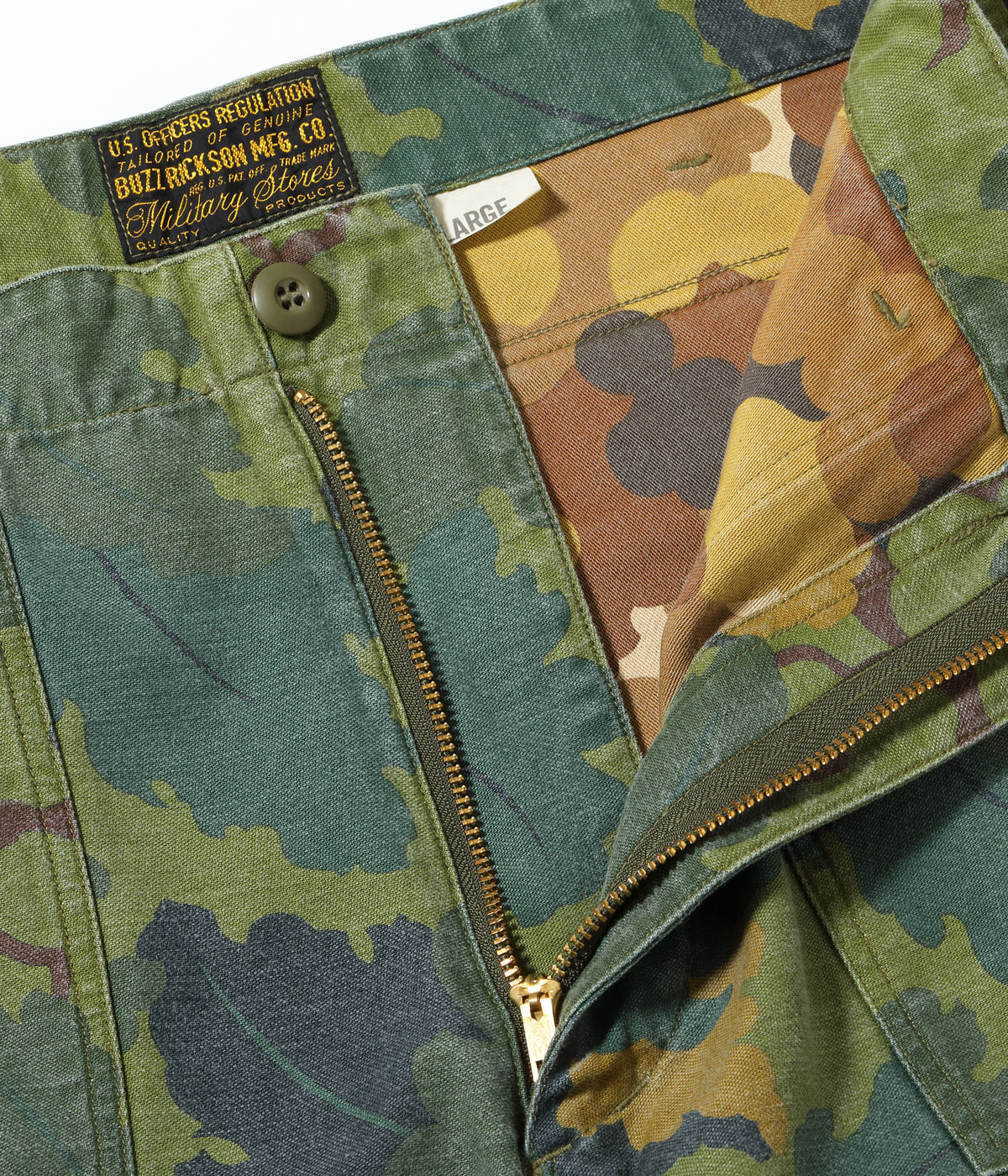 Lot No. BR42452 / MITCHELL PATTERN CAMOUFLAGE TROUSERS CIVILIAN MODEL