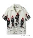 Lot No. SH39311 / COTTON TYPEWRITER OPEN SHIRT CONDOR