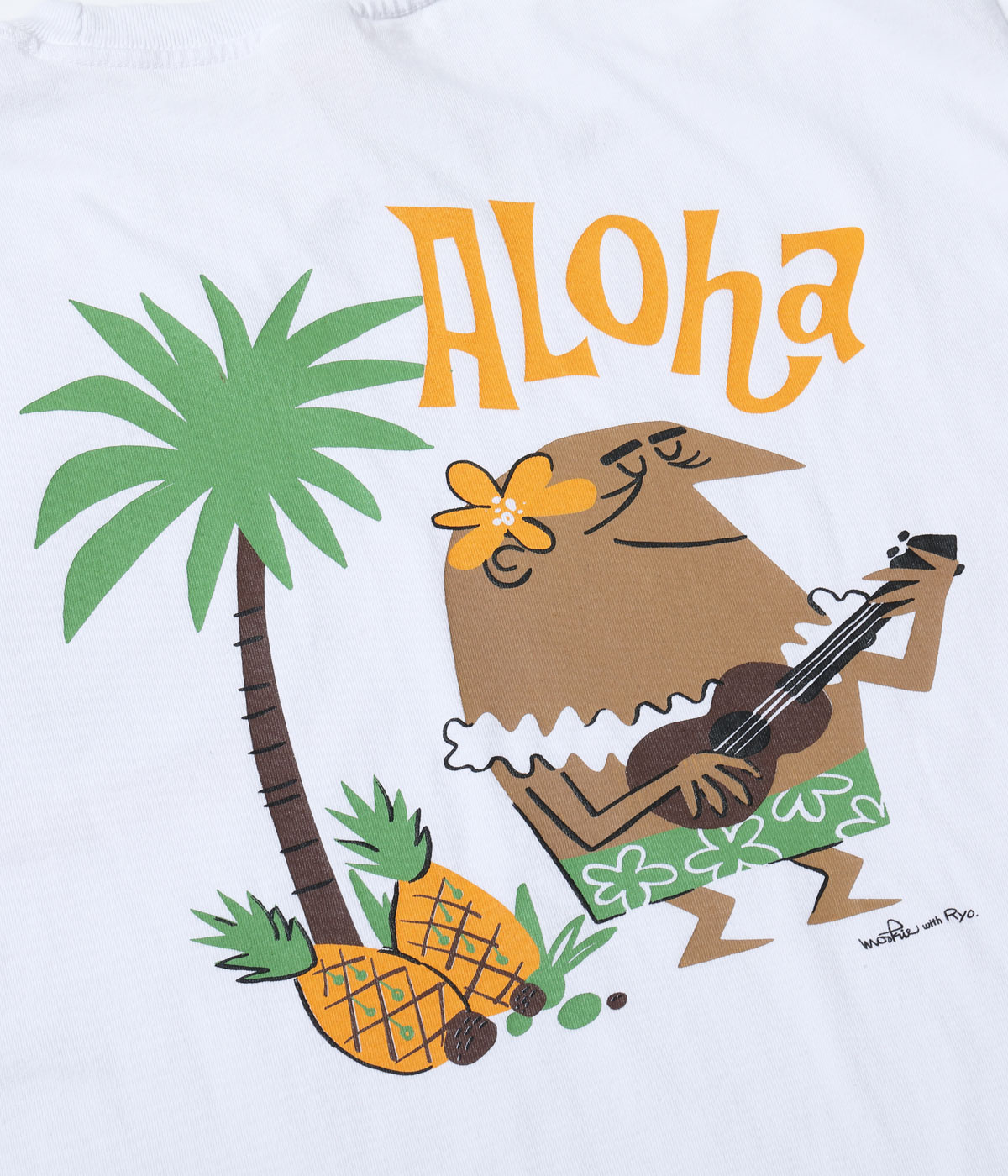 Lot No. SS79569/ SUNSURF PRINT T-SHIRTS ��ALOHA�� by ������ʿ with MOOKIE