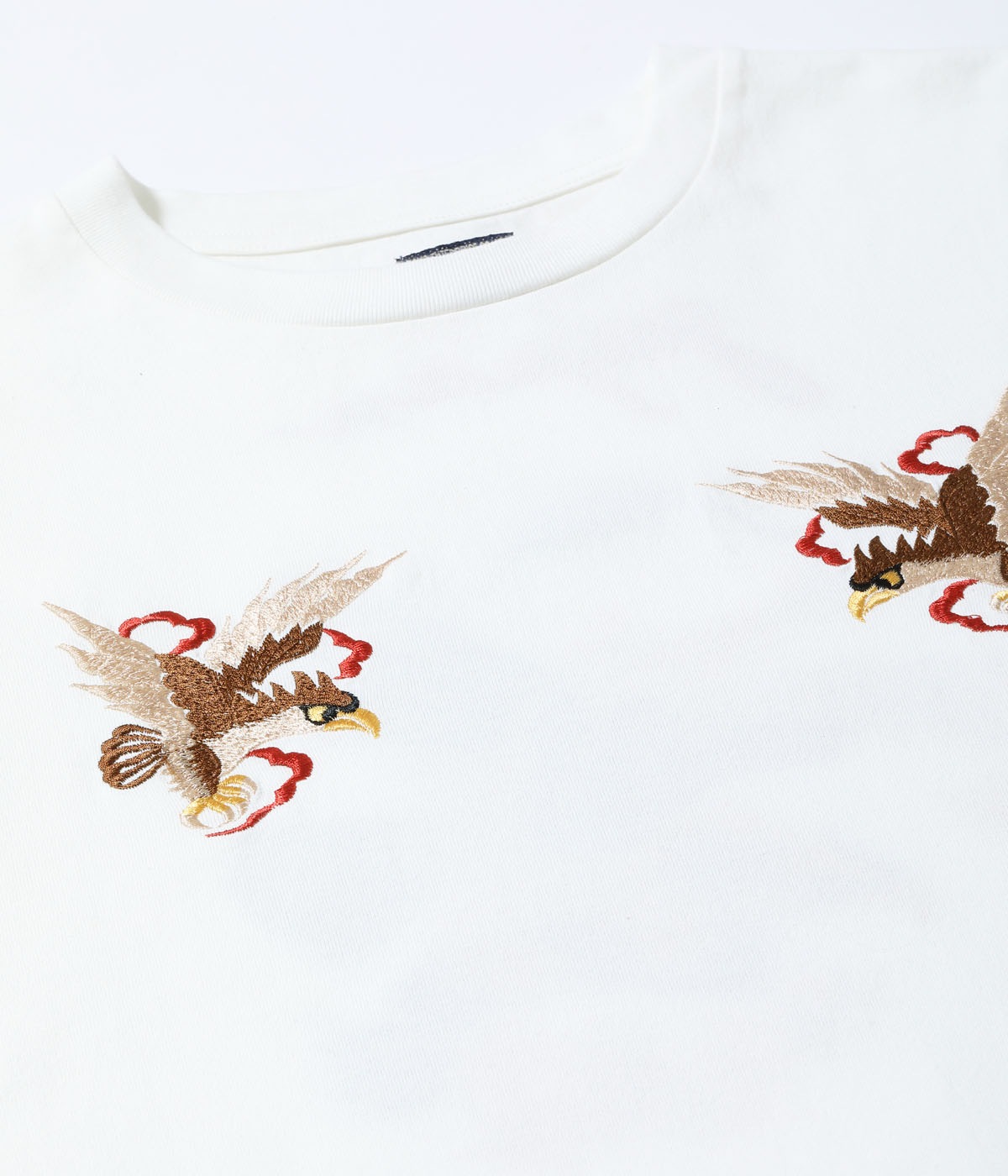Lot No. TT79587 / SUKA T-SHIRT EMBROIDERED ��EAGLE��