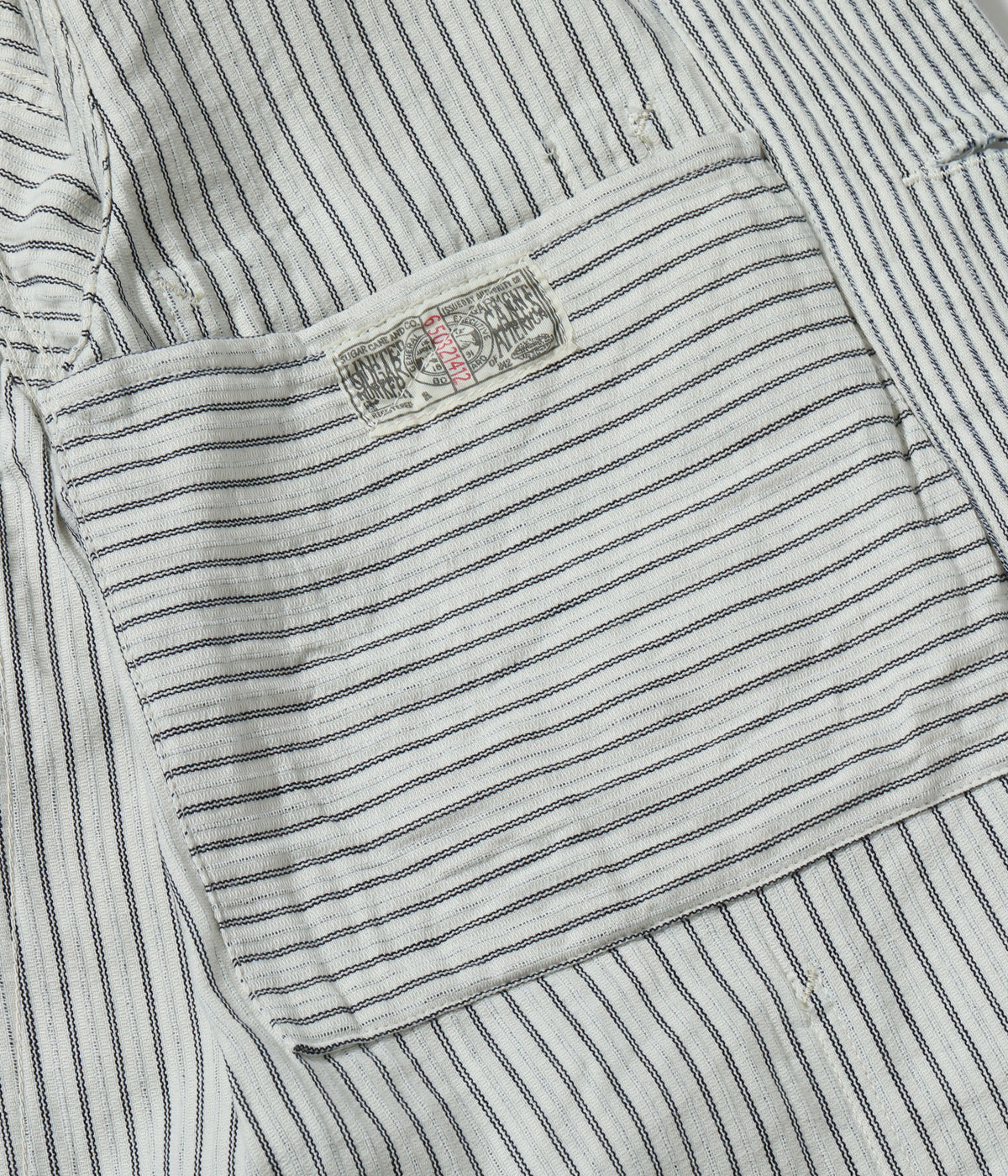 Lot No. SC15899 / FICTION ROMANCE 8oz. INDIGO STRIPE WORK COAT