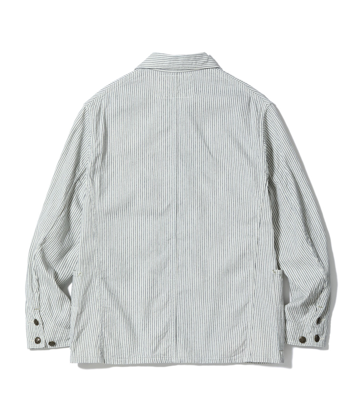 Lot No. SC15899 / FICTION ROMANCE 8oz. INDIGO STRIPE WORK COAT