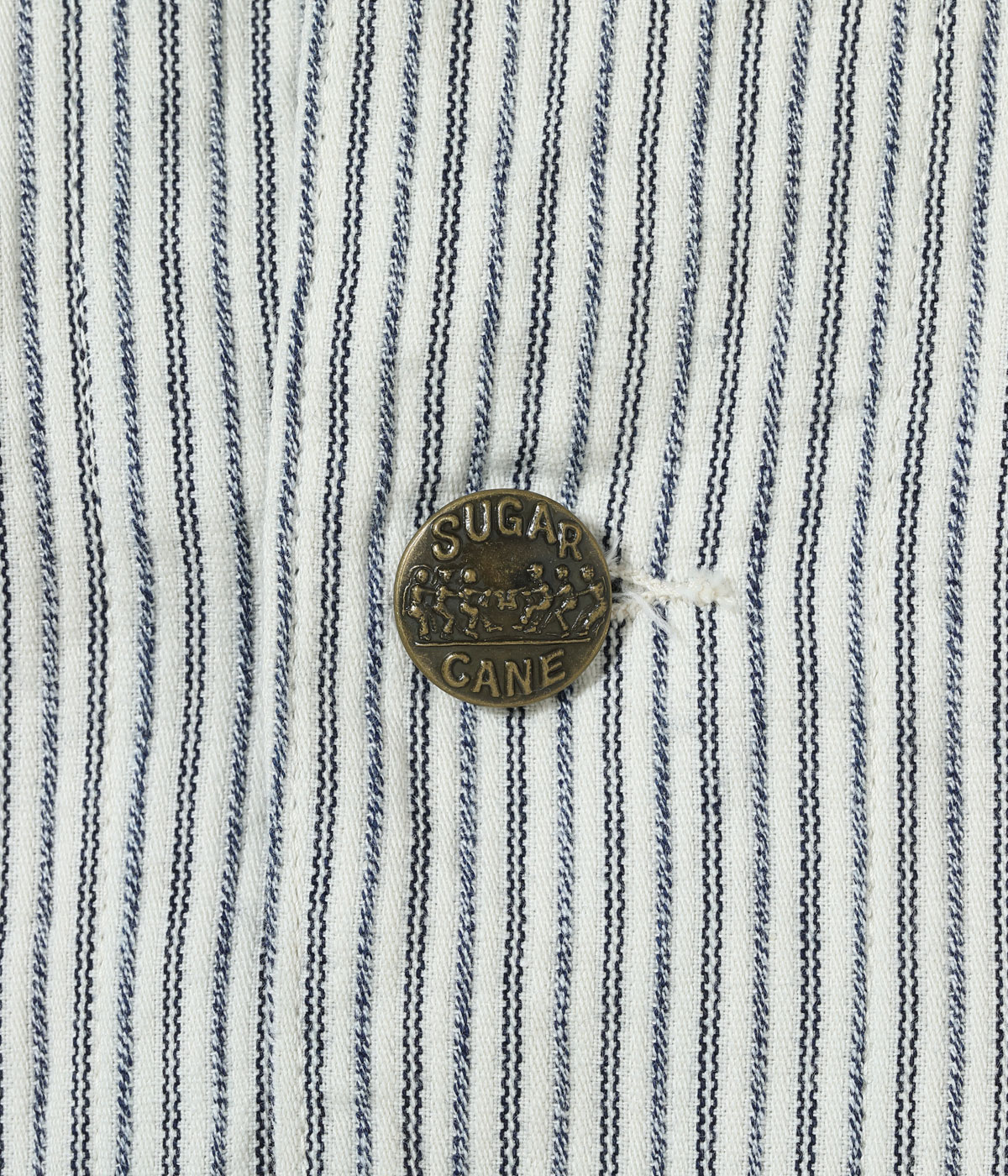 Lot No. SC15899 / FICTION ROMANCE 8oz. INDIGO STRIPE WORK COAT
