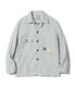 Lot No. SC15899 / FICTION ROMANCE 8oz. INDIGO STRIPE WORK COAT