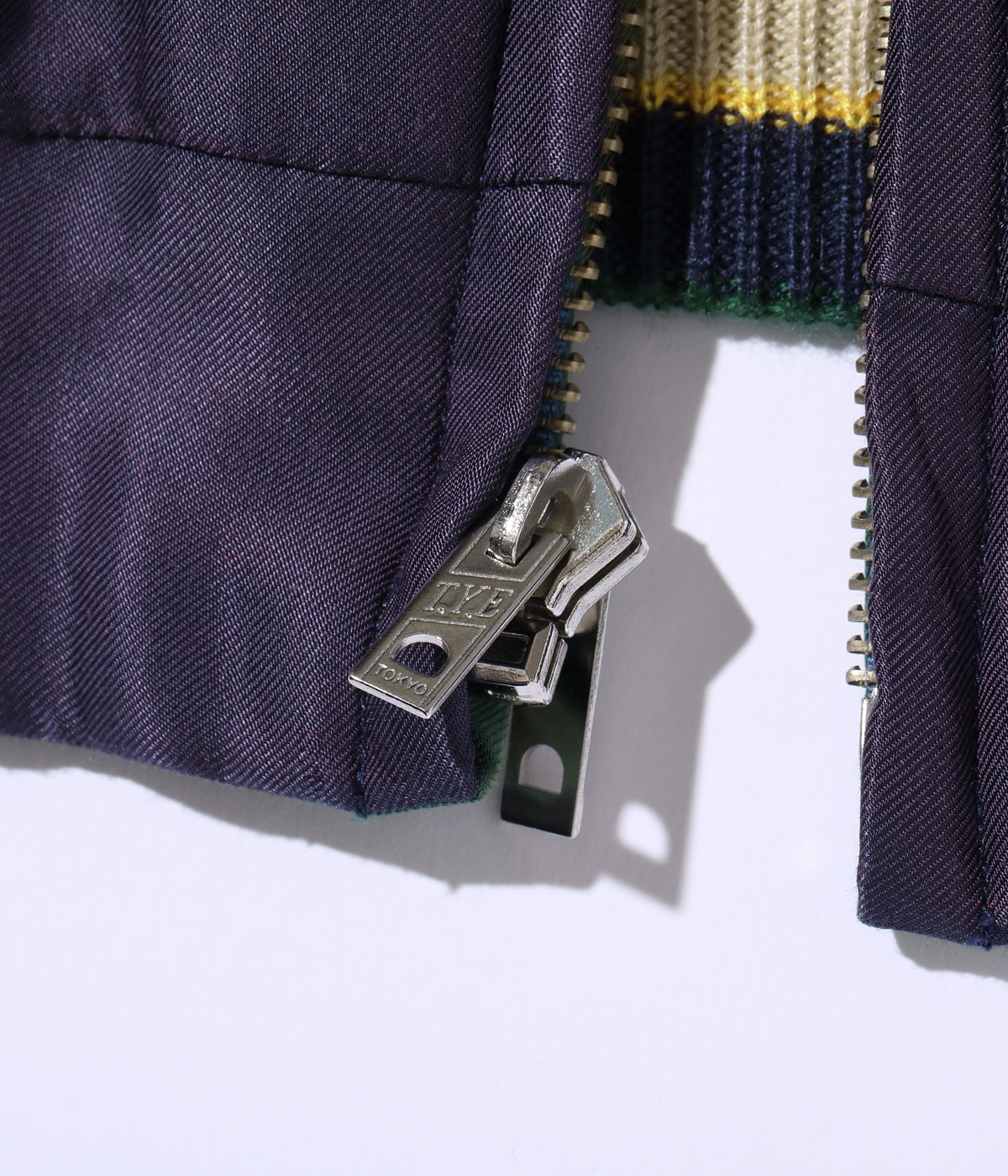 Lot No. TT15492-128 / Mid 1950s Style Acetate Souvenir Jacket ��DRAGON�� �� ��DRAGON & TIGER�� (AGING MODEL)