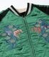 Lot No. TT15809-119 / Mid 1950s Style Velveteen  Acetate Quilted Souvenir Jacket Stencil Paint TOYO ENTERPRISE 60th Anniversary Special Edition TIGER HEAD  EAGLE