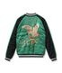 Lot No. TT15809-119 / Mid 1950s Style Velveteen  Acetate Quilted Souvenir Jacket Stencil Paint TOYO ENTERPRISE 60th Anniversary Special Edition TIGER HEAD  EAGLE