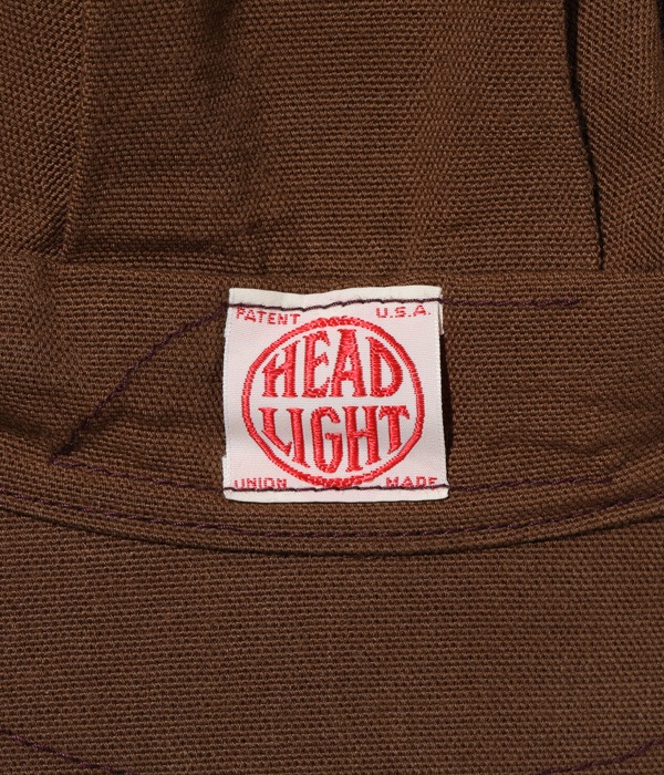 Lot No. HD02677 / HEAD LIGHT 9oz. BROWN DUCK WORK CAP