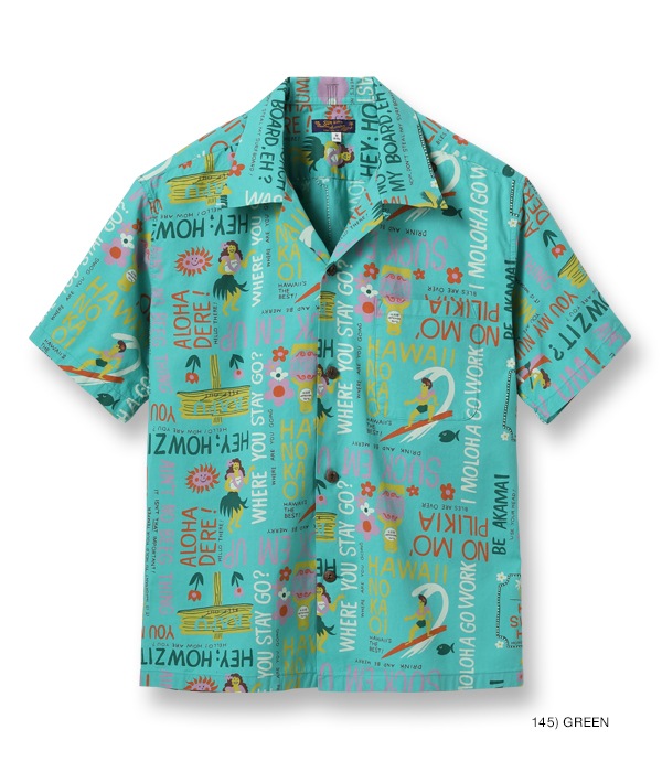 Lot No. SS39097 / COTTON CAMBRIC OPEN SHIRT ��HALE SWEET HALE��