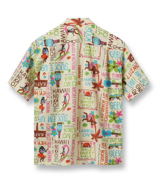 Lot No. SS39097 / COTTON CAMBRIC OPEN SHIRT ��HALE SWEET HALE��