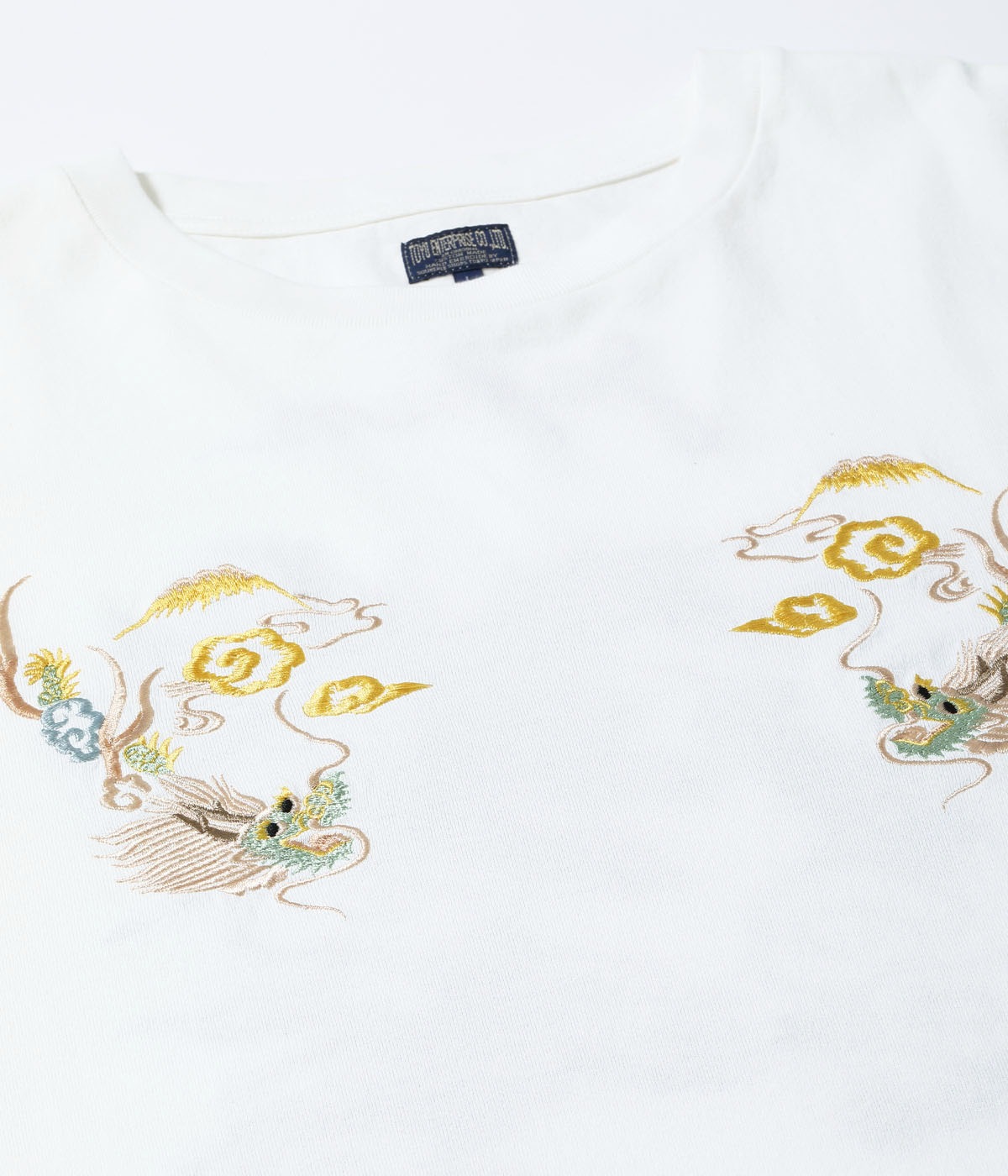 Lot No. TT79588 / SUKA T-SHIRT EMBROIDERED ��DRAGON��