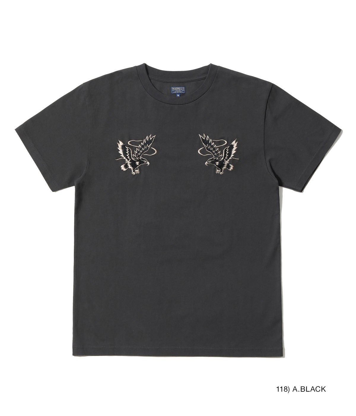 Lot No. TT79742 / SUKA T-SHIRT EMBROIDERED “EAGLE” - TAILOR TOYO