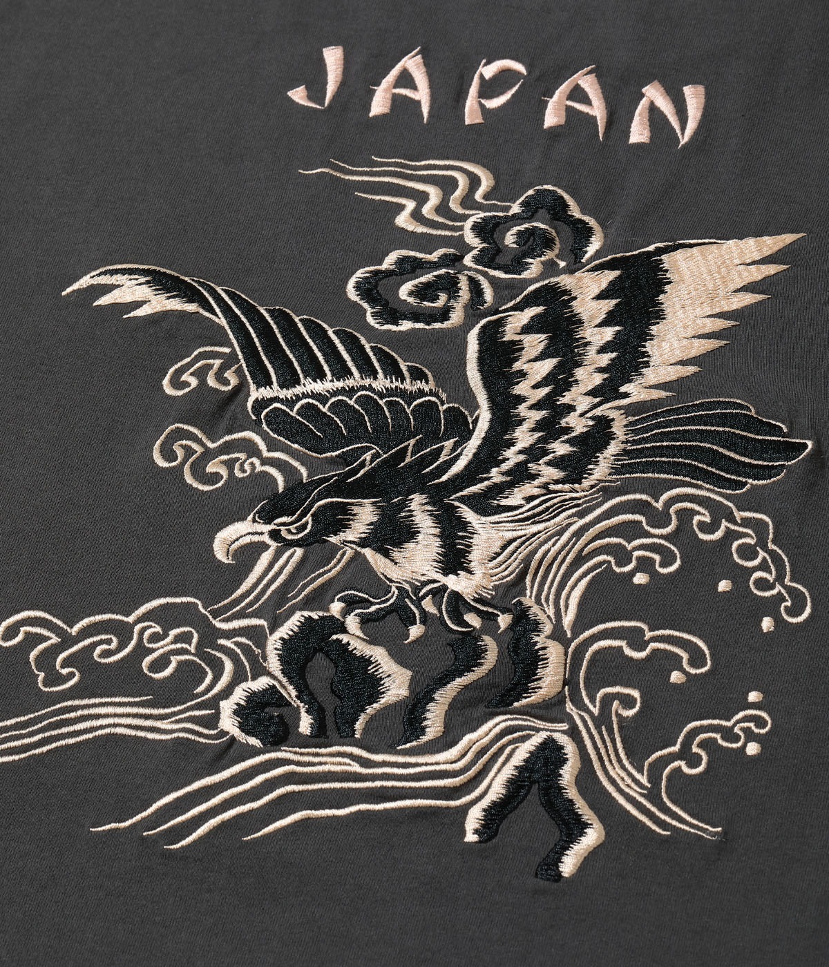 Lot No. TT79742 / SUKA T-SHIRT EMBROIDERED ��EAGLE��