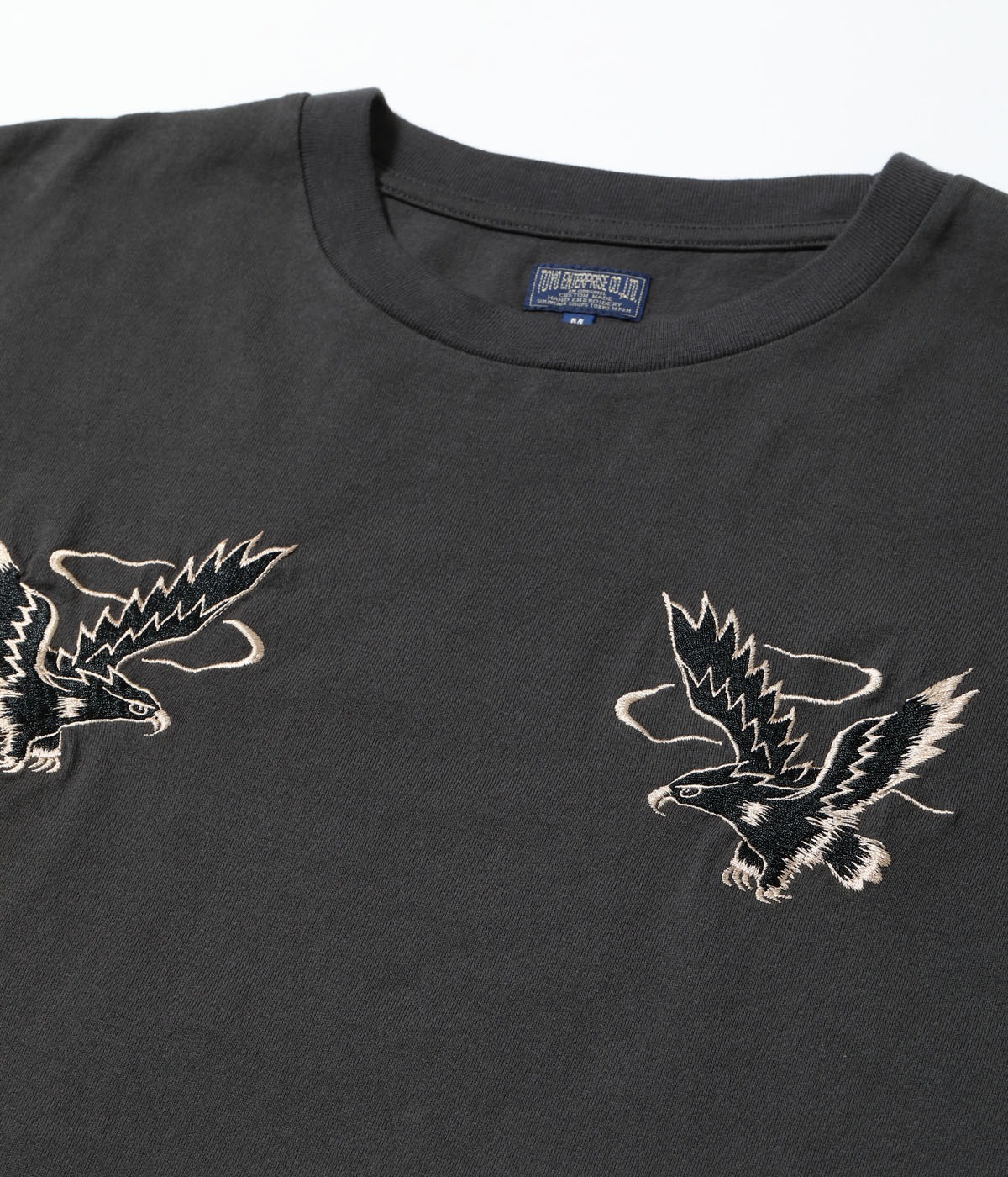 Lot No. TT79742 / SUKA T-SHIRT EMBROIDERED ��EAGLE��