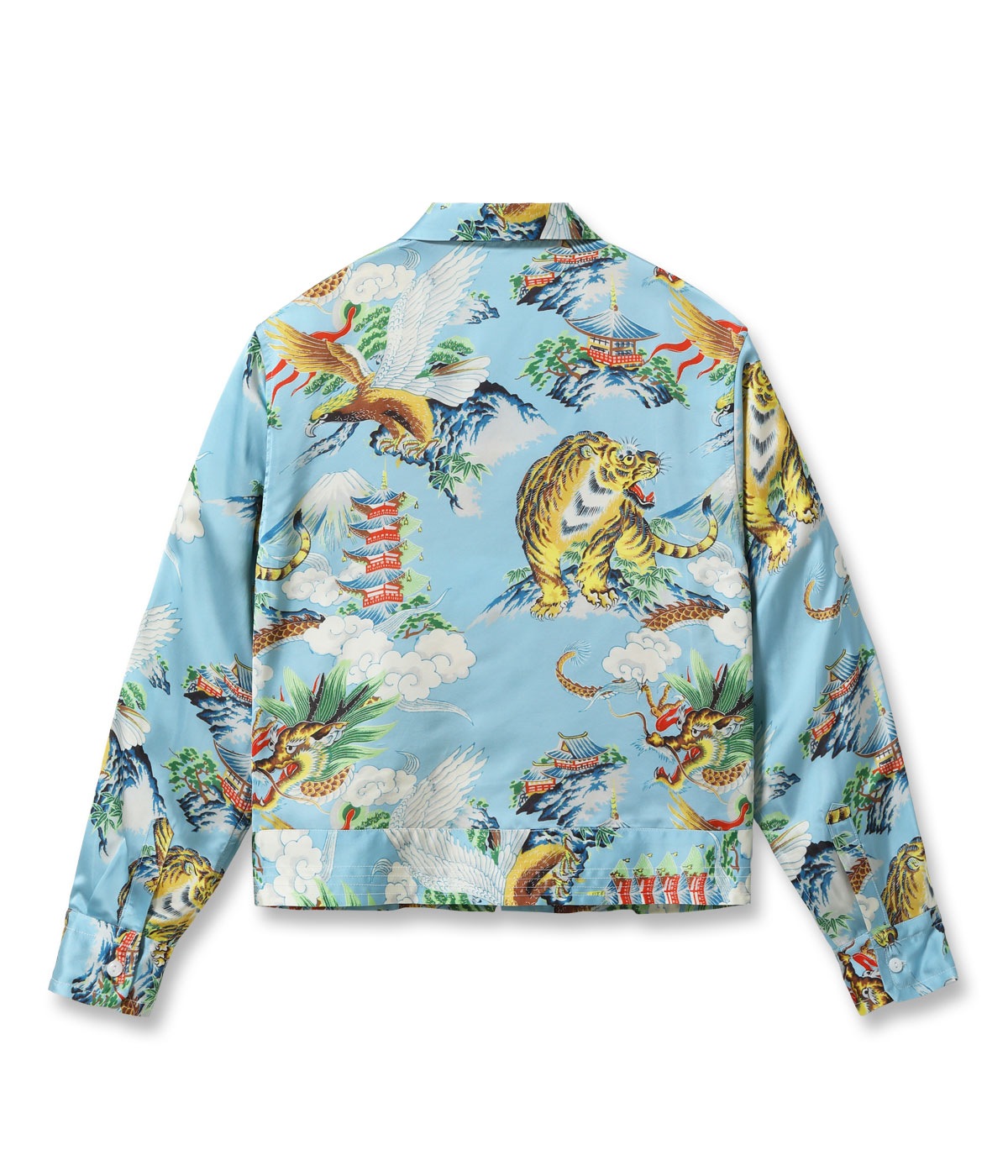 2026ǯ��������ͽ�� / Lot No. TT15914-125 / Late 1940s Style Acetate Souvenir Jacket ��KOSHO & CO.�� Special Edition (Hand Print) ��EAGLE, TIGER & DRAGON (HAND PRINT)��