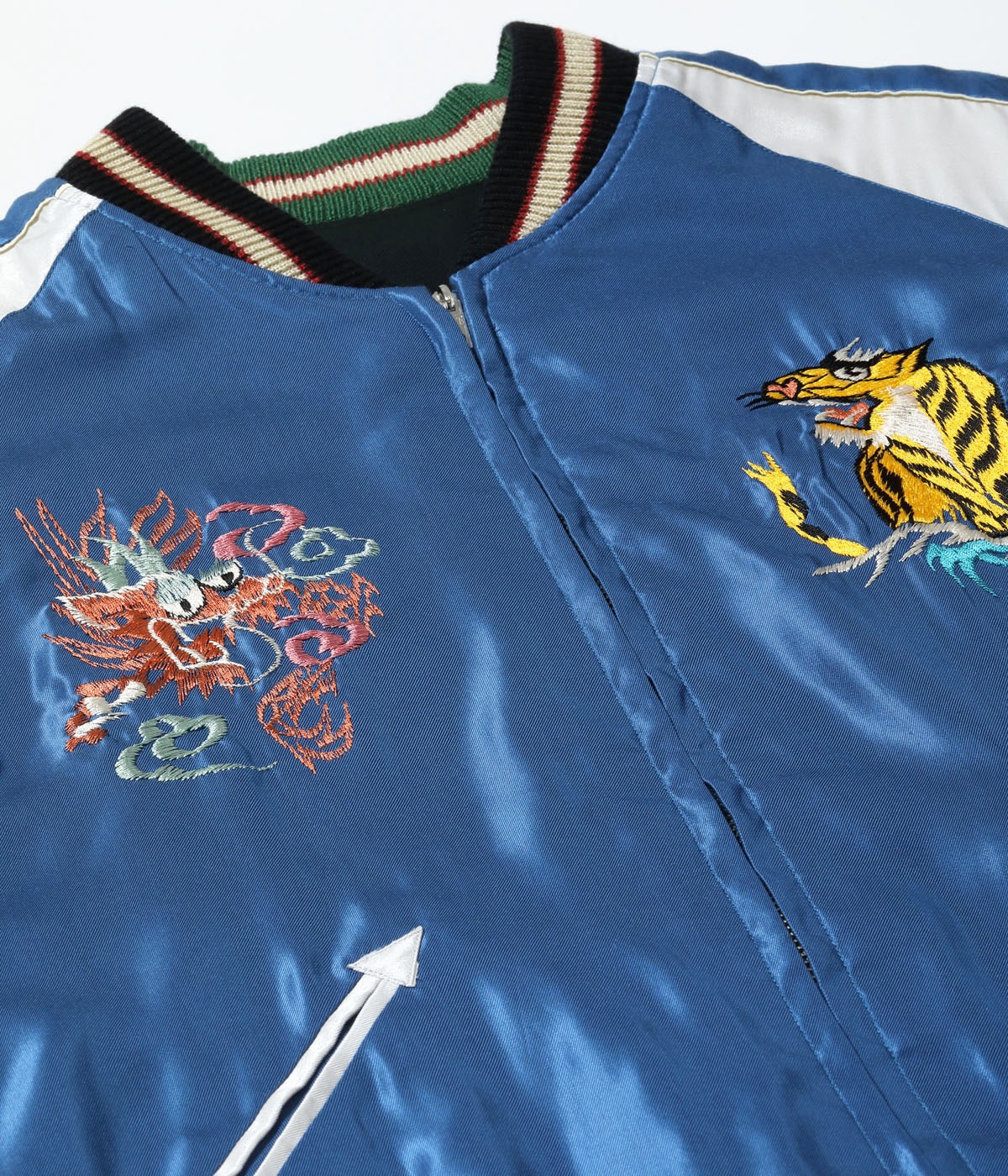 Lot No. TT15542-119 / Early 1950s Style Acetate Souvenir Jacket ��JAPAN MAP�� �� ��GOLD DRAGON��