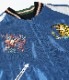 Lot No. TT15542-119 / Early 1950s Style Acetate Souvenir Jacket ��JAPAN MAP�� �� ��GOLD DRAGON��