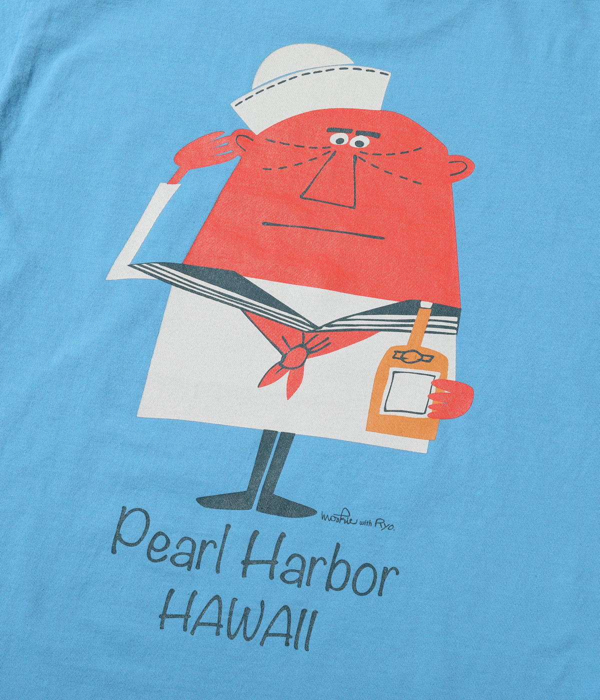 Lot No. SS79570/ SUNSURF PRINT T-SHIRTS ��SAILOR�� by ������ʿ with MOOKIE