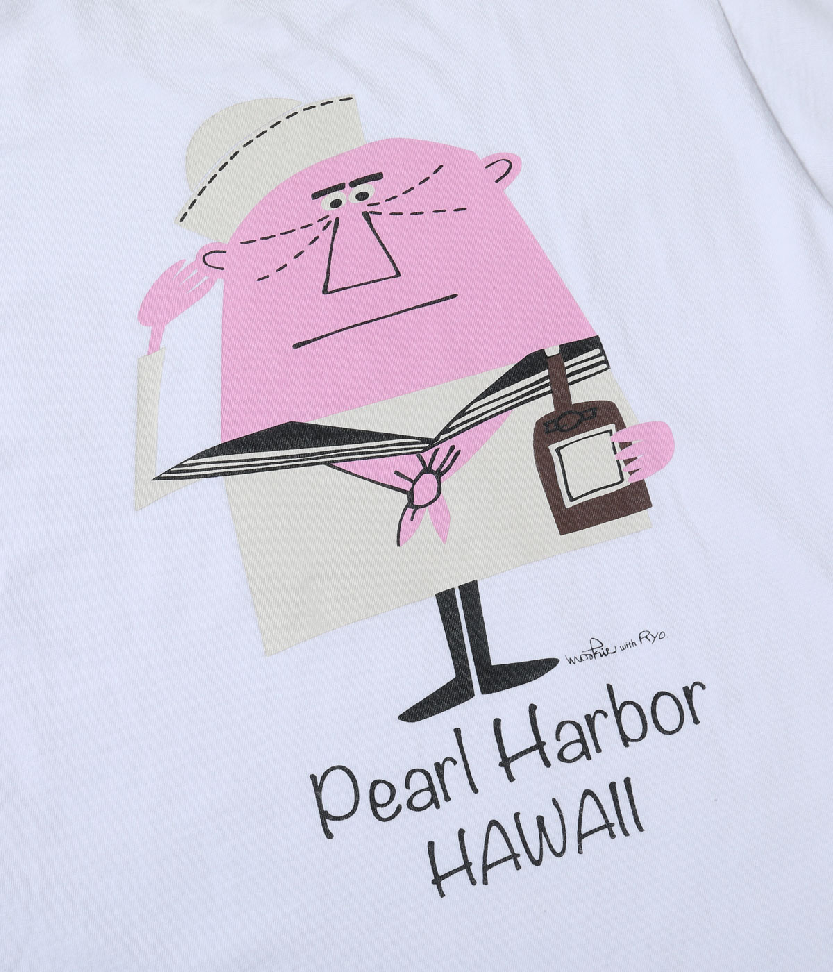 Lot No. SS79570/ SUNSURF PRINT T-SHIRTS ��SAILOR�� by ������ʿ with MOOKIE