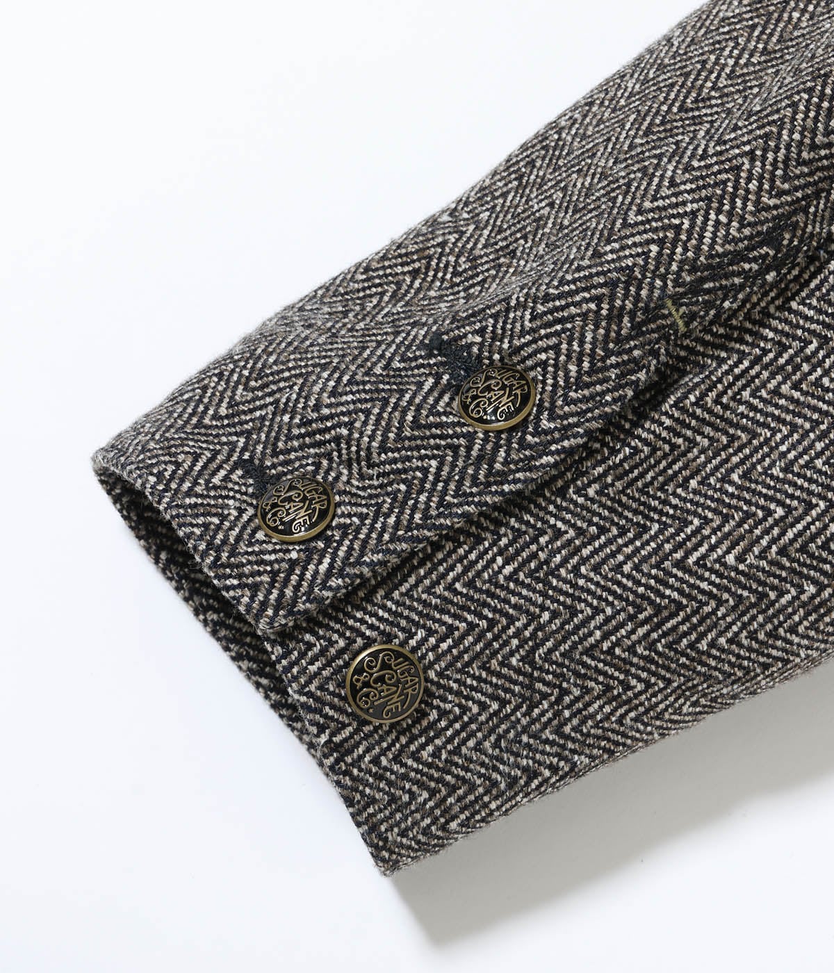 Lot No. SC15835 / FICTION ROMANCE 16.7oz. INDIGO TWEED WORK COAT