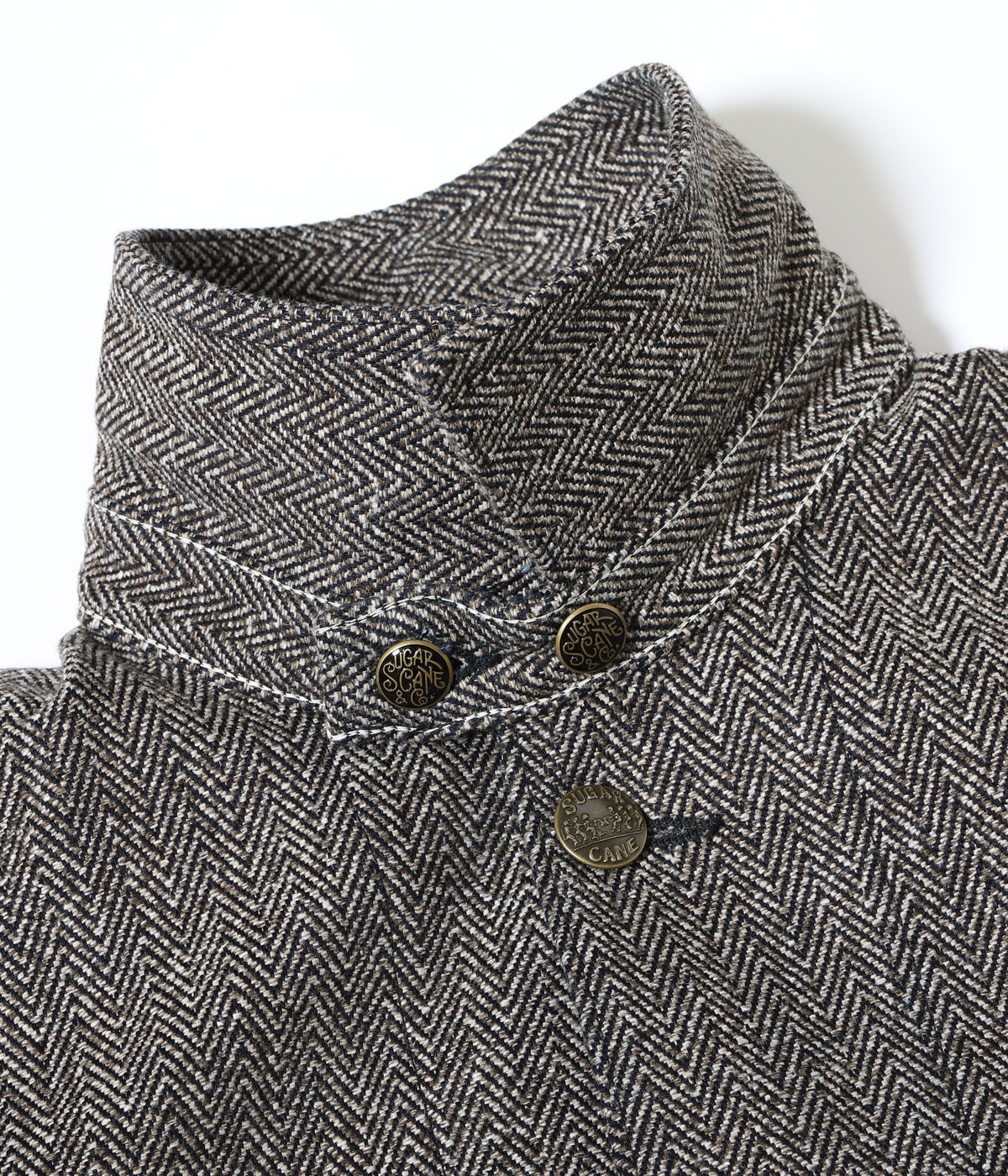 Lot No. SC15835 / FICTION ROMANCE 16.7oz. INDIGO TWEED WORK COAT