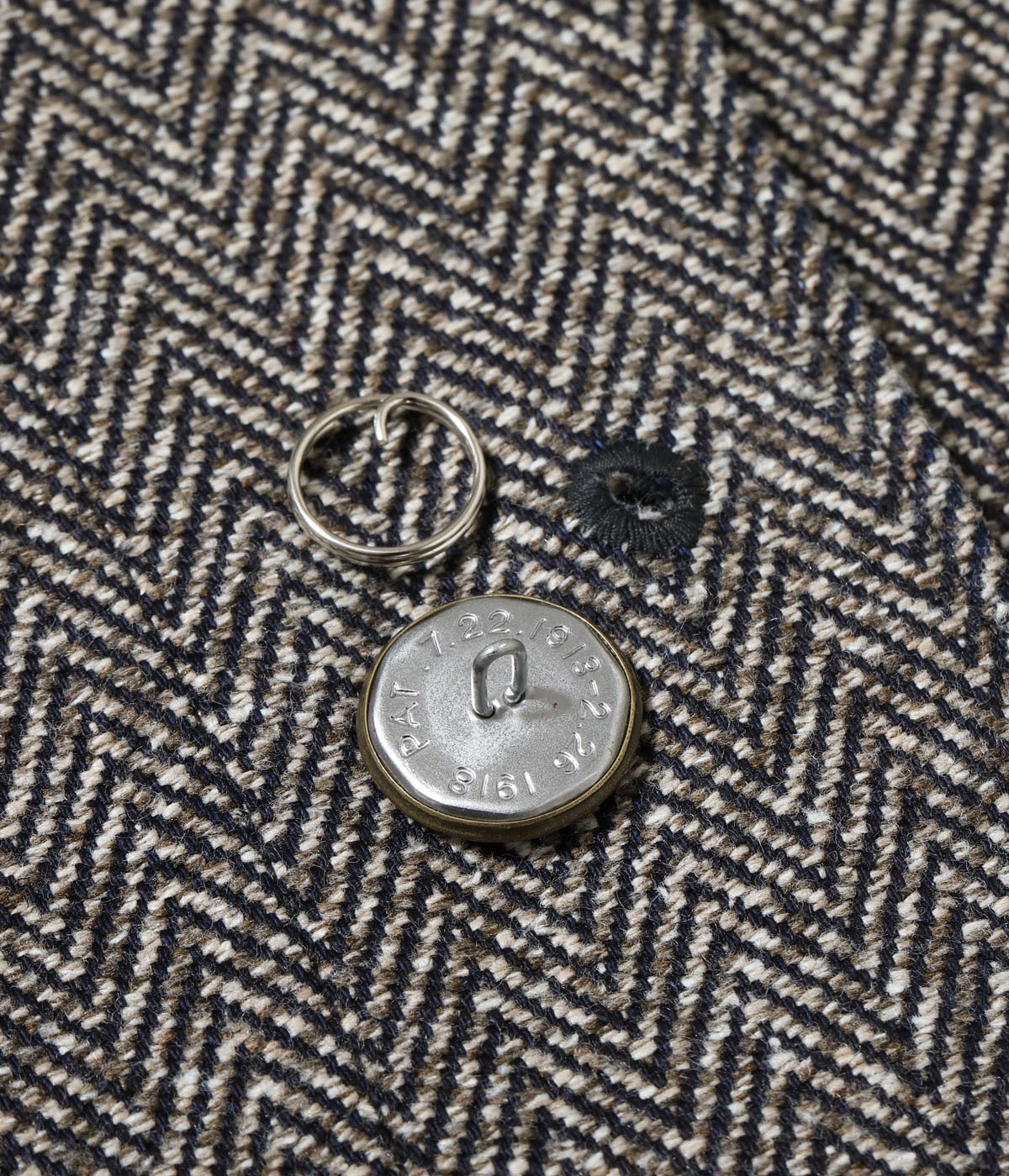 Lot No. SC15835 / FICTION ROMANCE 16.7oz. INDIGO TWEED WORK COAT