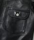 Lot No. SC80681 / BLACK HORSEHIDE LEATHER JACKET 1953 MODEL