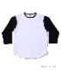 Lot No. WV78687 / WHITESVILLE 14/- THREE QUARTER SLEEVE BASEBALL T-SHIRT