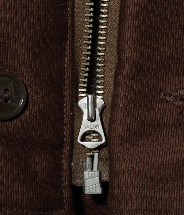 Lot No. BR14408 / Type N-1 Brown NAVY DEPARTMENT DEMOTEX-ED