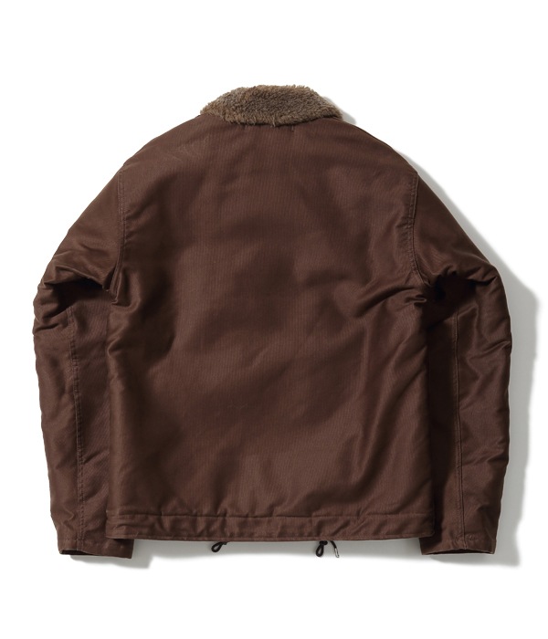 Lot No. BR14408 / Type N-1 Brown NAVY DEPARTMENT DEMOTEX-ED