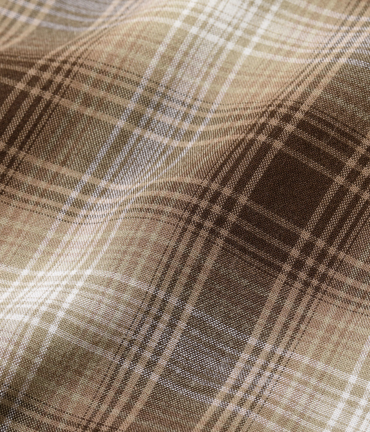 Lot No. SC29263 / RAYON OMBRE CHECK OPEN SHIRT