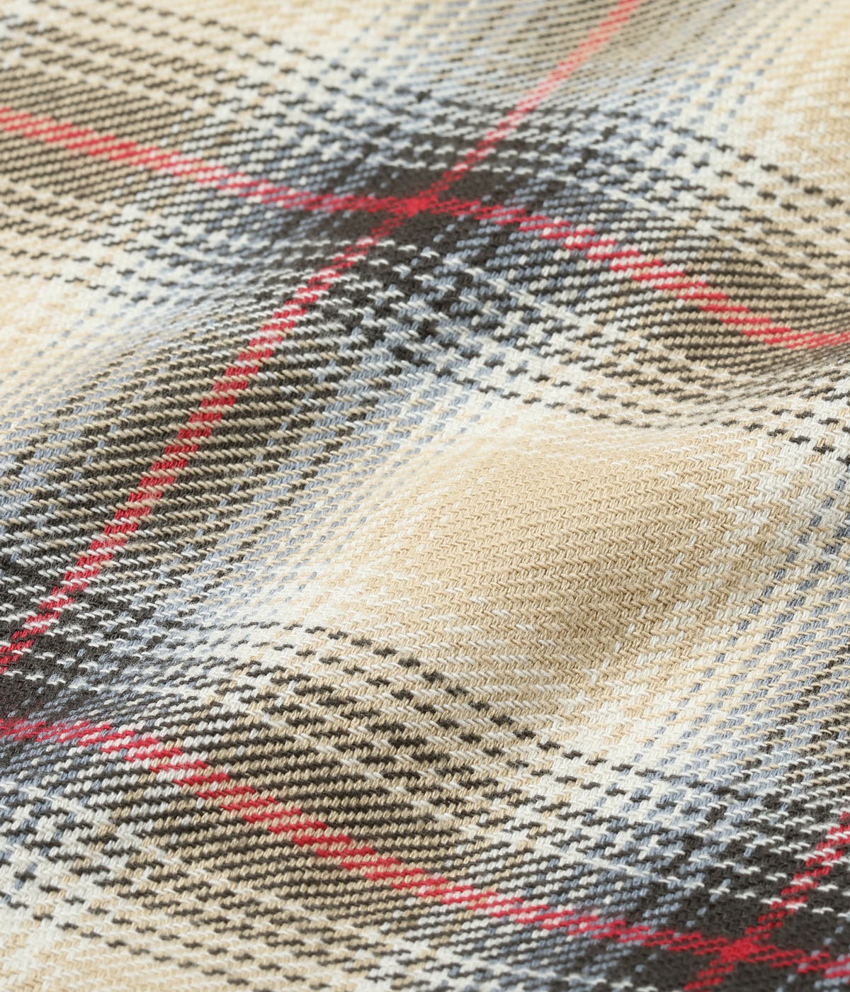 Lot No. SC29365 / FICTION ROMANCE TWILL CHECK WORK SHIRTS