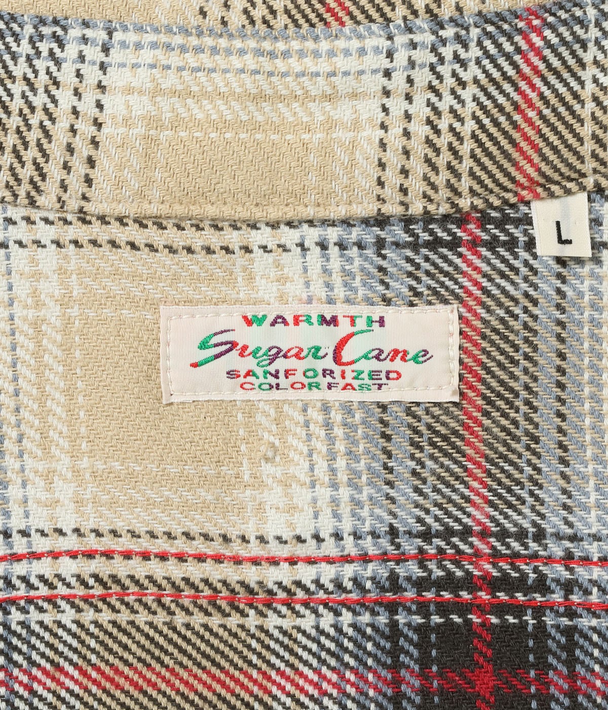 Lot No. SC29365 / FICTION ROMANCE TWILL CHECK WORK SHIRTS