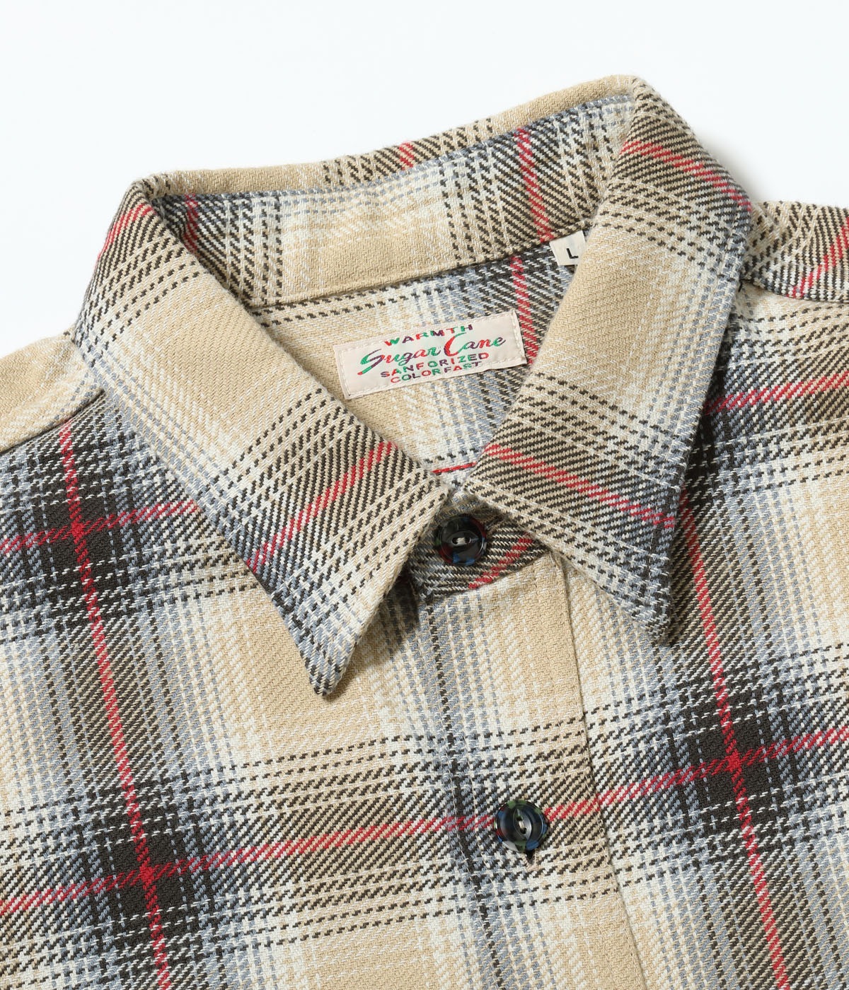 Lot No. SC29365 / FICTION ROMANCE TWILL CHECK WORK SHIRTS