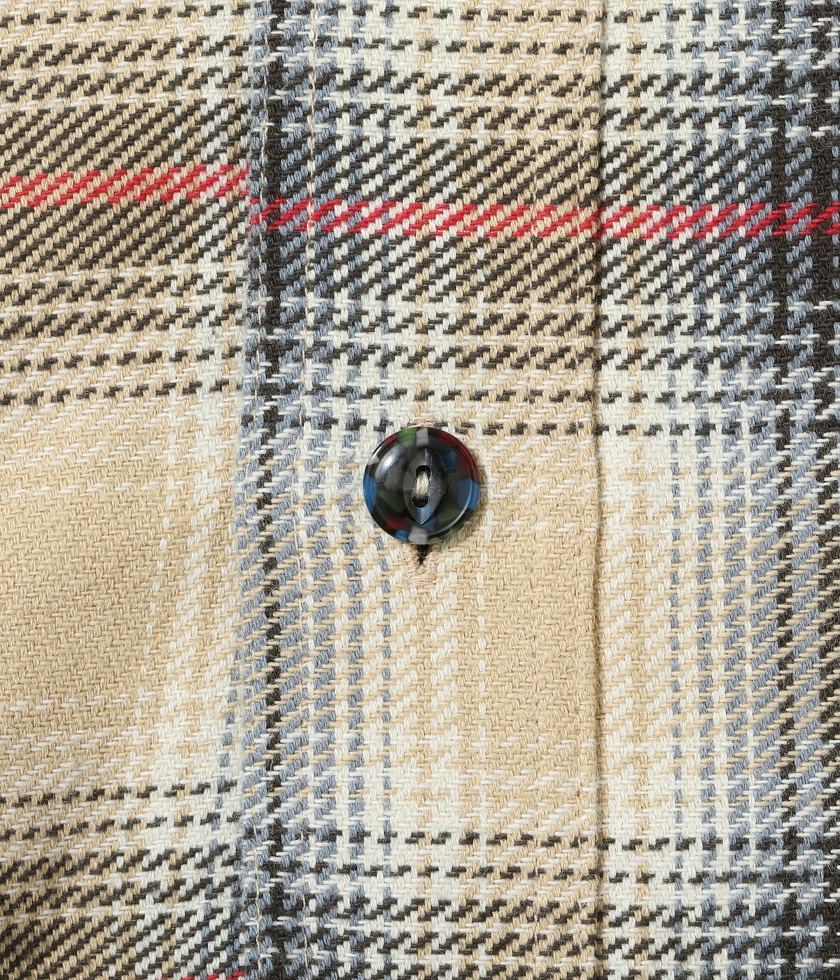 Lot No. SC29365 / FICTION ROMANCE TWILL CHECK WORK SHIRTS