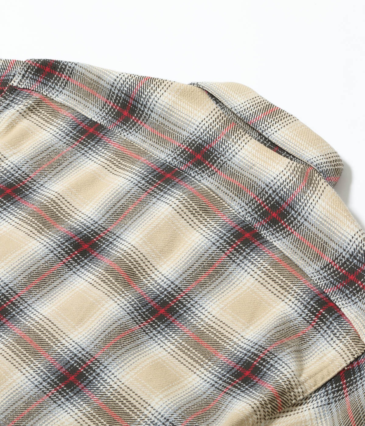 Lot No. SC29365 / FICTION ROMANCE TWILL CHECK WORK SHIRTS