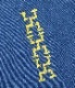 Lot No. MO39391 / MODUCT CHINO DENIM SCRAB SHIRT with CRACK PRINT AGING MODEL
