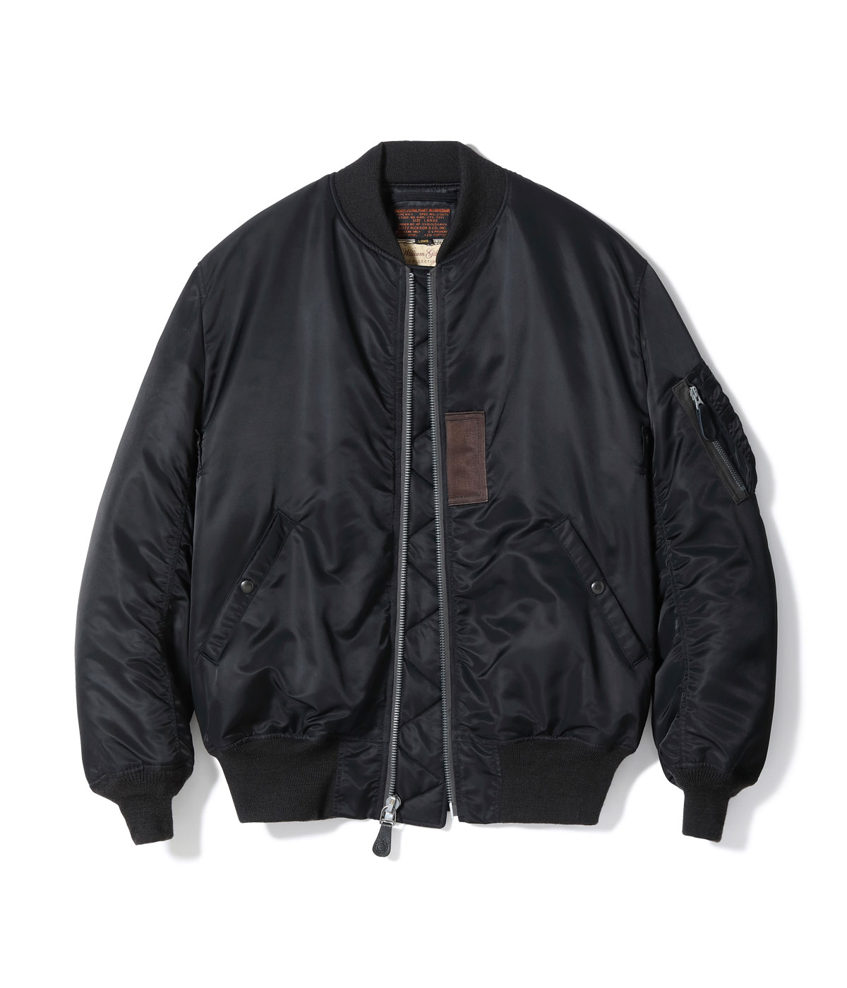 2025ǯ1029 / Lot No. BR15772 / WILLIAM GIBSON COLLECTION Type BLACK MA-1 LONG MODEL ALBERT TURNER & CO., INC. MODEL