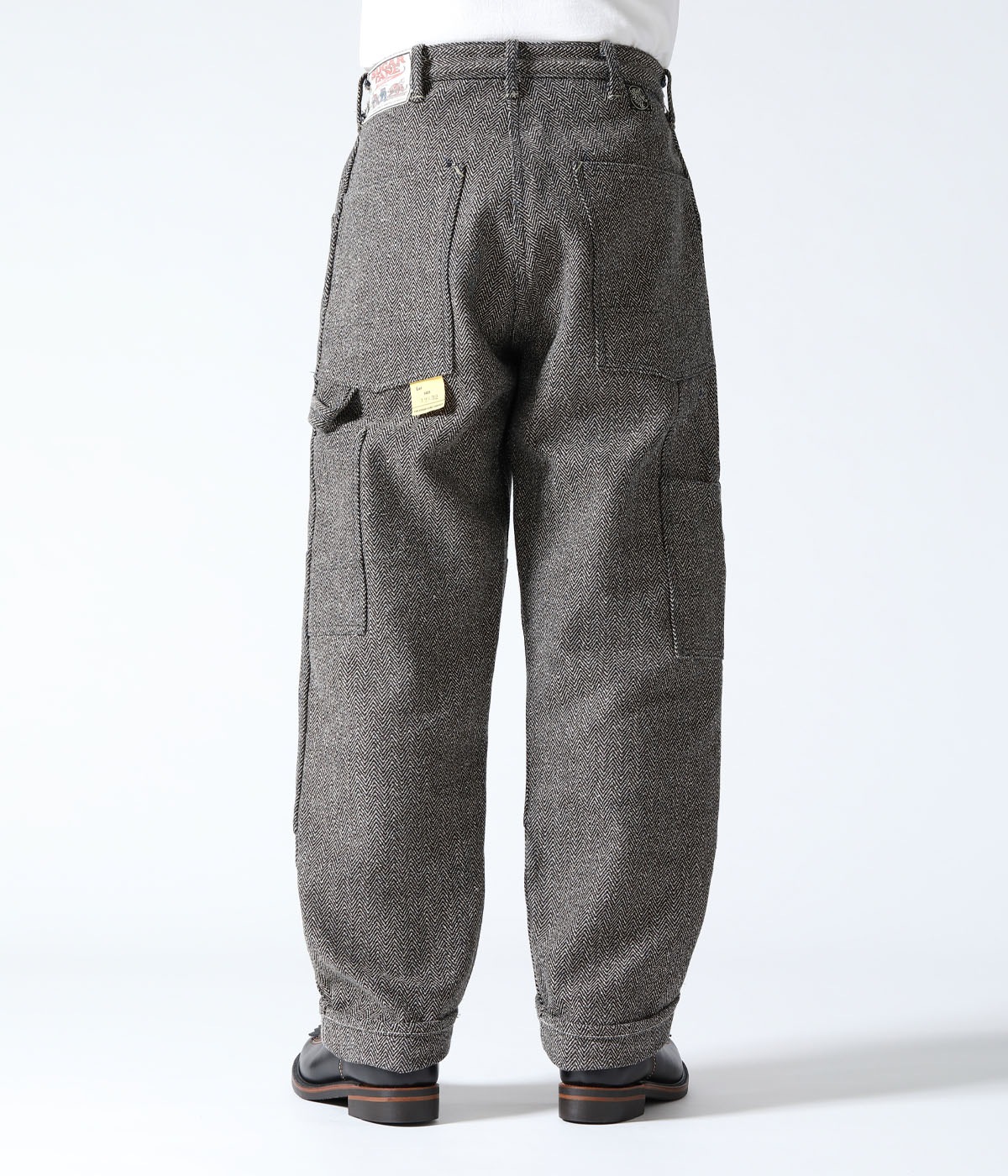 Lot No. SC42609 / FICTION ROMANCE 16.7oz. INDIGO TWEED WORK PANTS