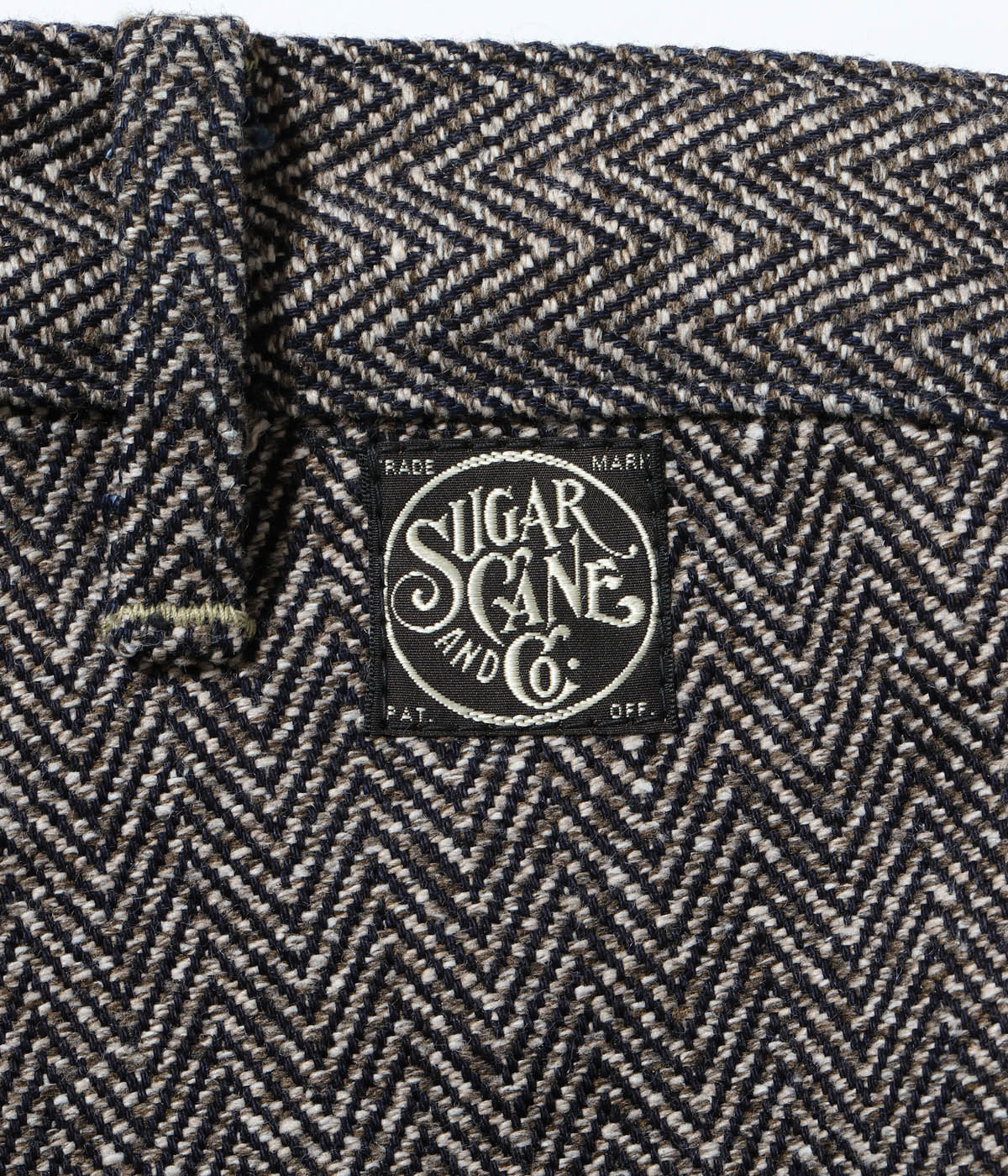 Lot No. SC42609 / FICTION ROMANCE 16.7oz. INDIGO TWEED WORK PANTS