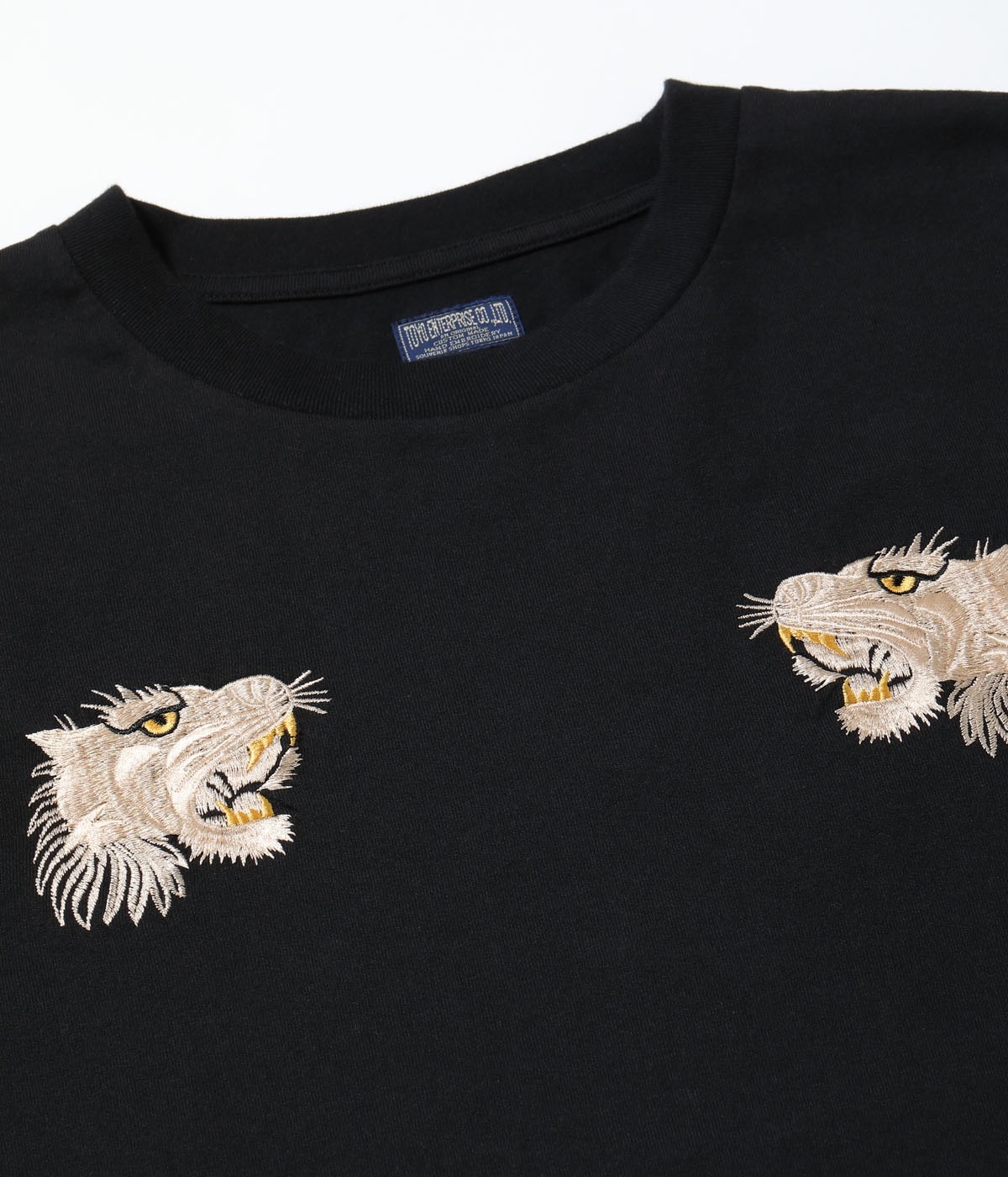 Lot No. TT79743 / SUKA T-SHIRT EMBROIDERED ��TIGER��
