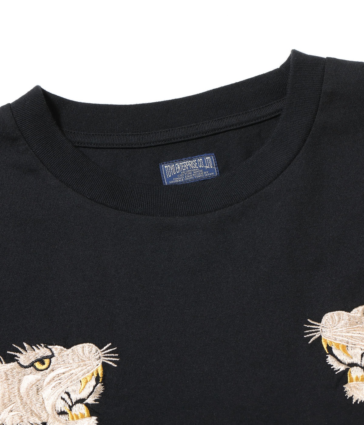 Lot No. TT79743 / SUKA T-SHIRT EMBROIDERED ��TIGER��