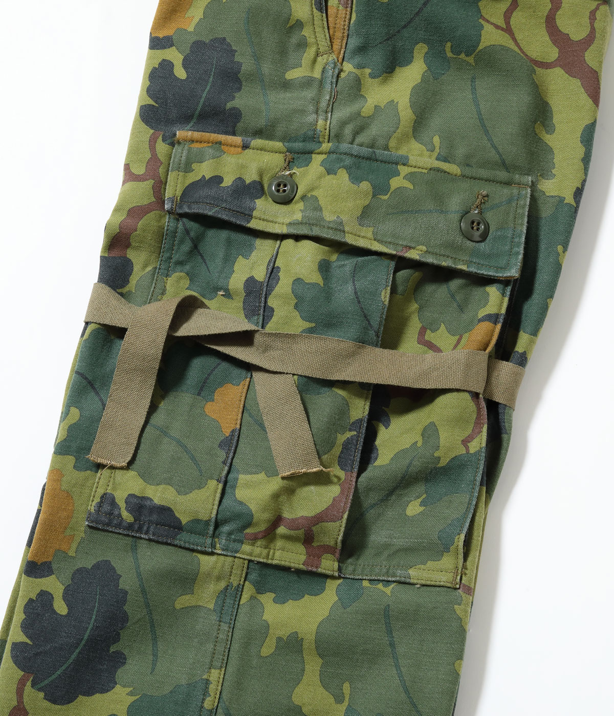 Lot No. BR42668 / MITCHELL PATTERN CAMOUFLAGE TROUSERS MEN'S COMBAT TROPICAL