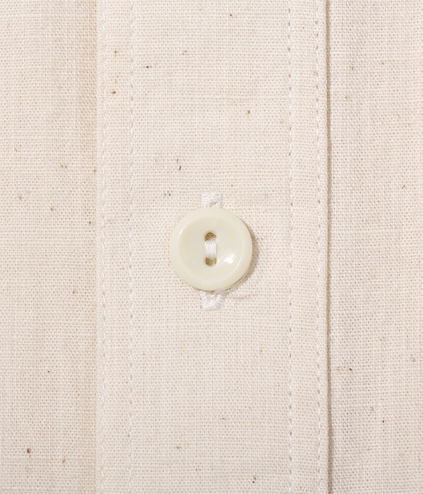 Lot No. SS28523 / SAILOR MOKU PRODUCTS WHITE CHAMBRAY WORK SHIRT "HILO RAILROAD COMPANY"