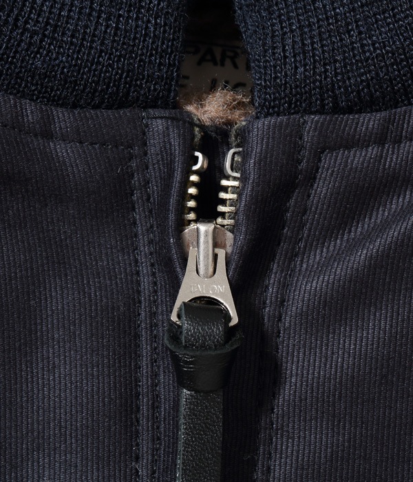 Lot No. BR14941 / DECK ZIP ALPACA & WOOL PILE LINING NAVY DEPARTMENT