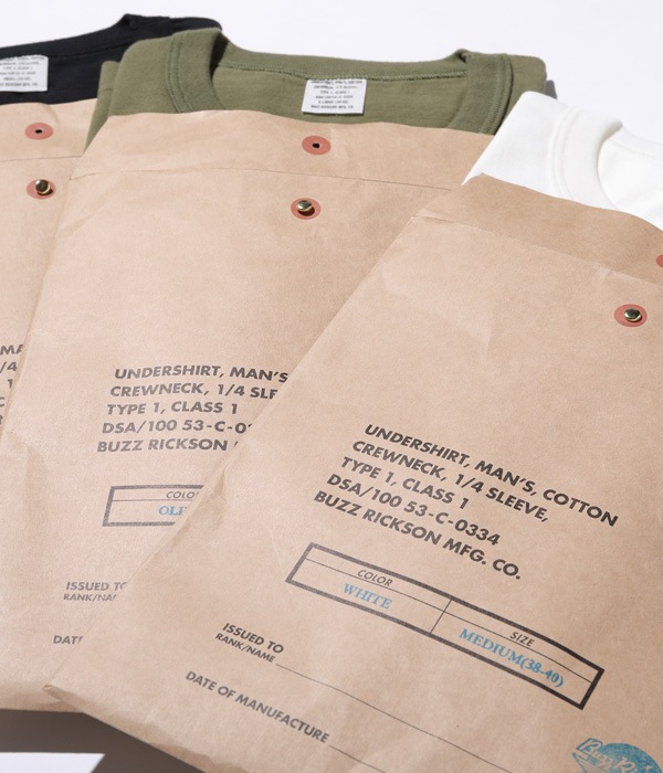 Lot No. BR78960 / BUZZ RICKSON'S PACKAGE T-SHIRT GOVERNMENT ISSUE