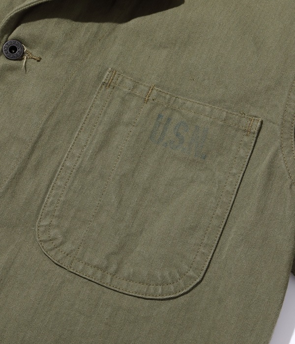 Lot No. BR15312 / N-3 UTILITY JACKET HAND PAINT SEABEES