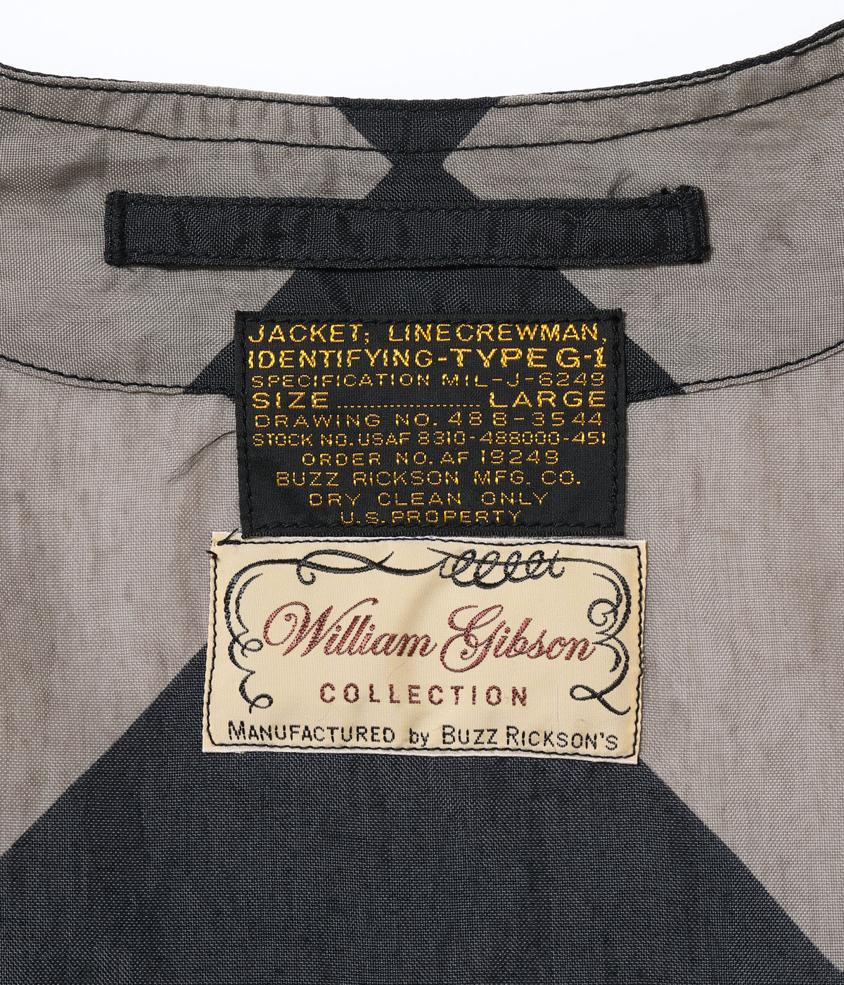 Lot No. BR15810 / WILLIAM GIBSON COLLECTION BLACK LINE CREWMAN G-1
