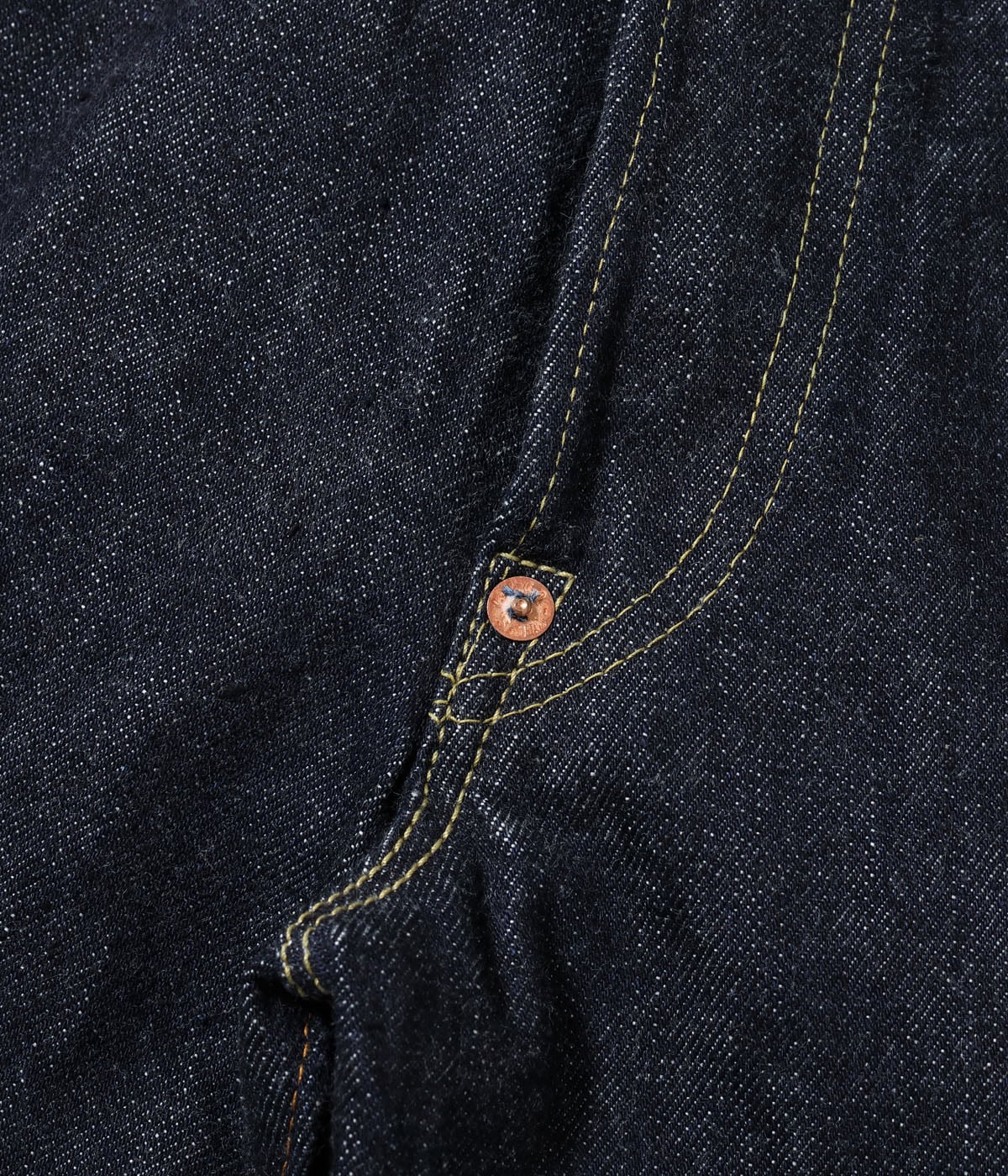 Lot No. SC42025 / 13oz. DENIM WAIST OVERALLS 2025 MODEL (WIDE LEG)