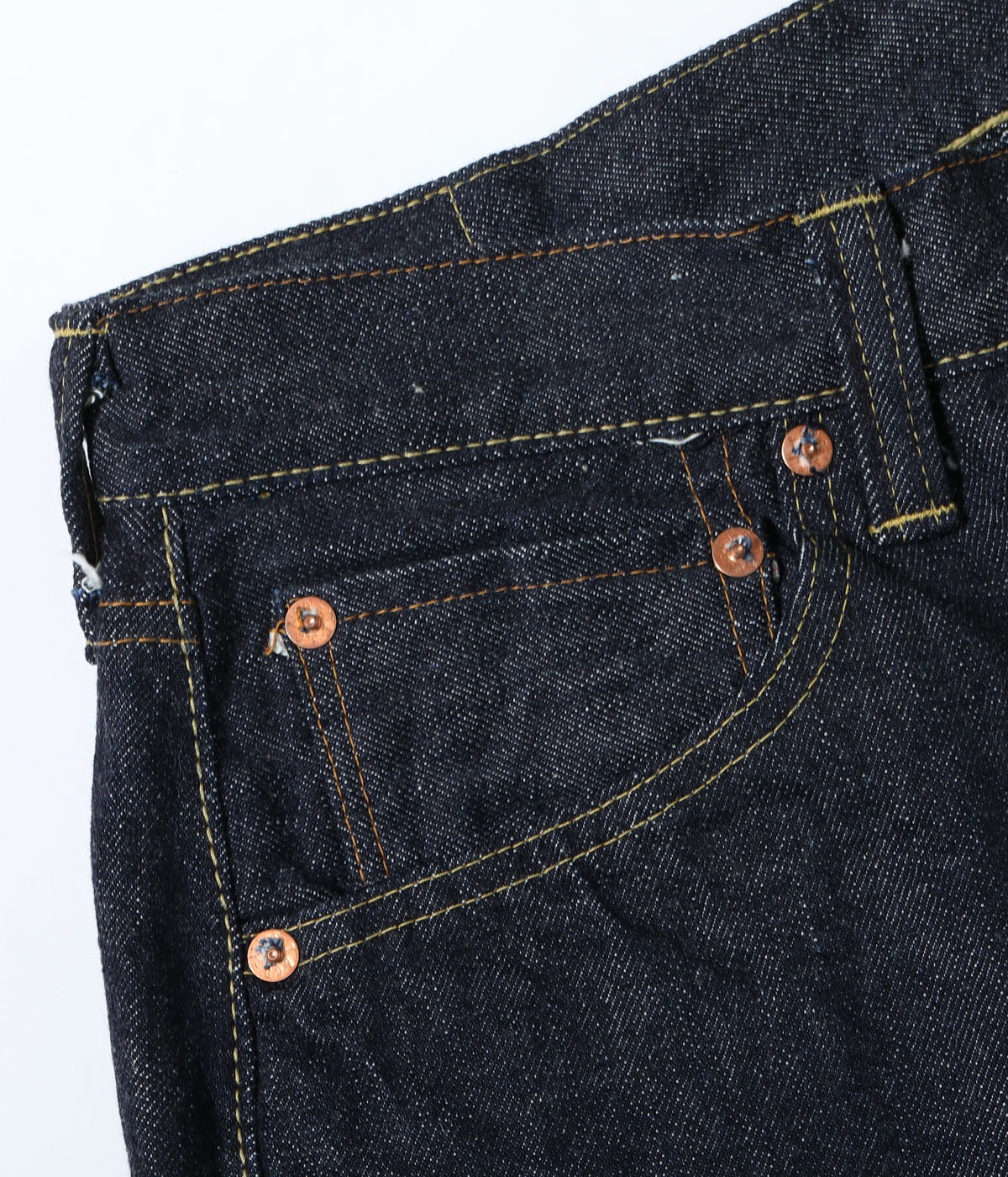 Lot No. SC42025 / 13oz. DENIM WAIST OVERALLS 2025 MODEL (WIDE LEG)